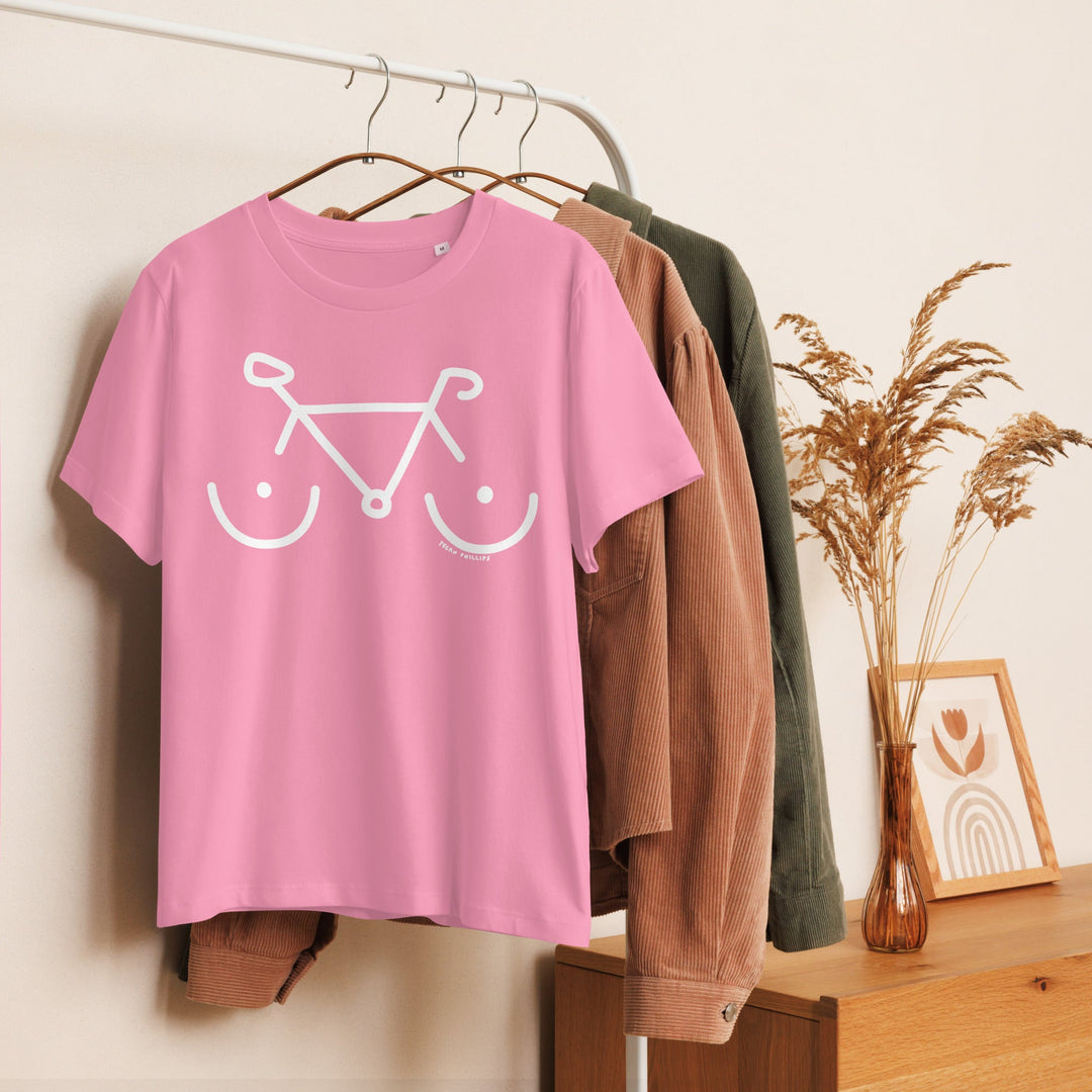 'Bike Rack' Women's Fitted Tee - The Fun Shop by Tegan