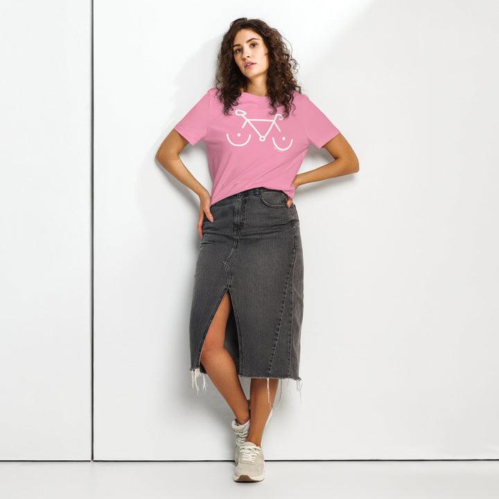'Bike Rack' Women's Fitted Tee - The Fun Shop by Tegan