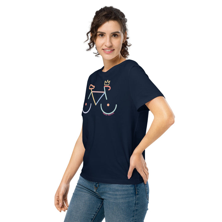 'Bike Rack' Women's Fitted Tee - The Fun Shop by Tegan