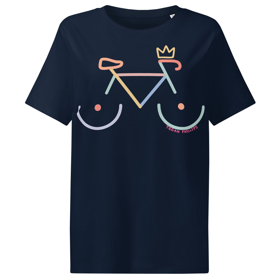 'Bike Rack' Women's Fitted Tee - The Fun Shop by Tegan