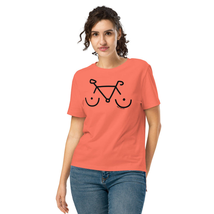 'Bike Rack' Women's Fitted Tee - The Fun Shop by Tegan