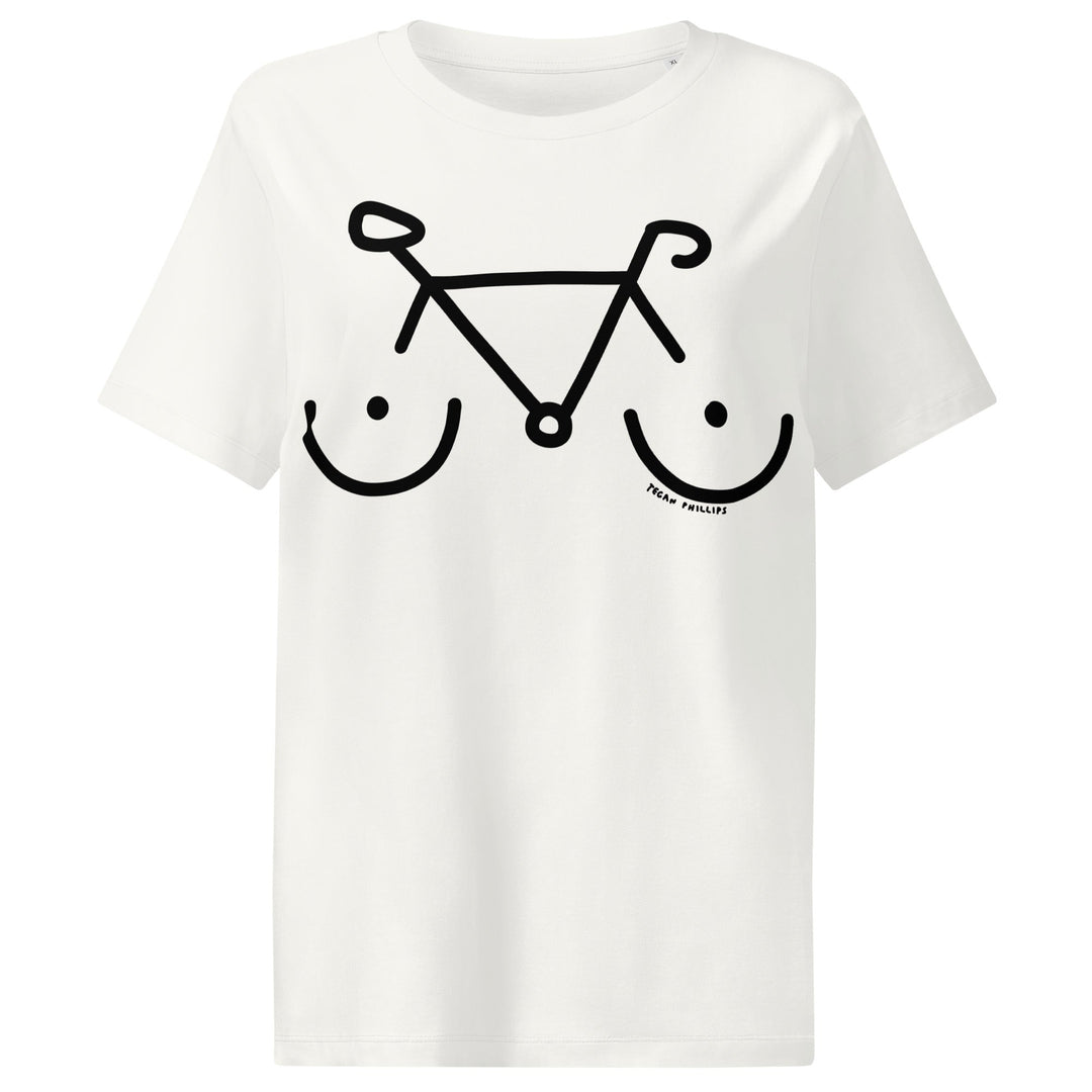 'Bike Rack' Women's Fitted Tee - The Fun Shop by Tegan