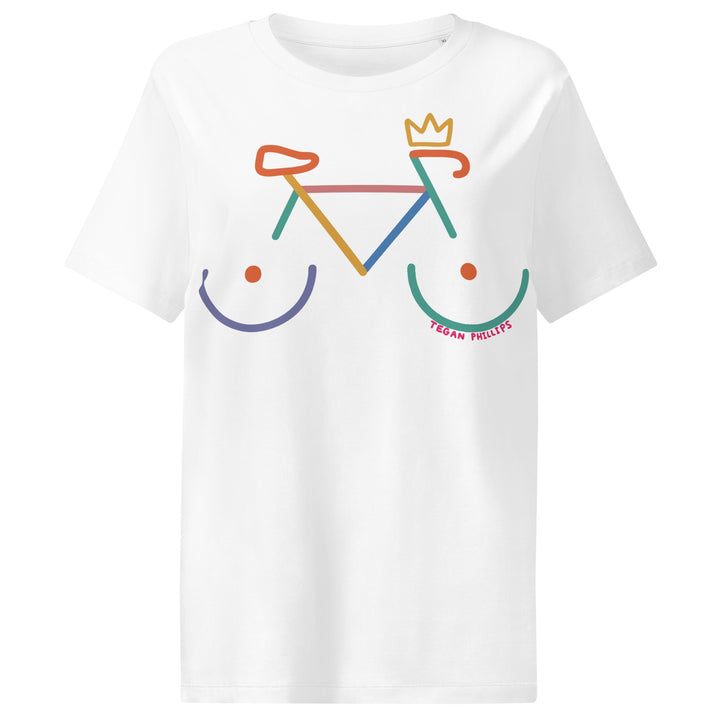 'Bike Rack' Women's Fitted Tee - The Fun Shop by Tegan