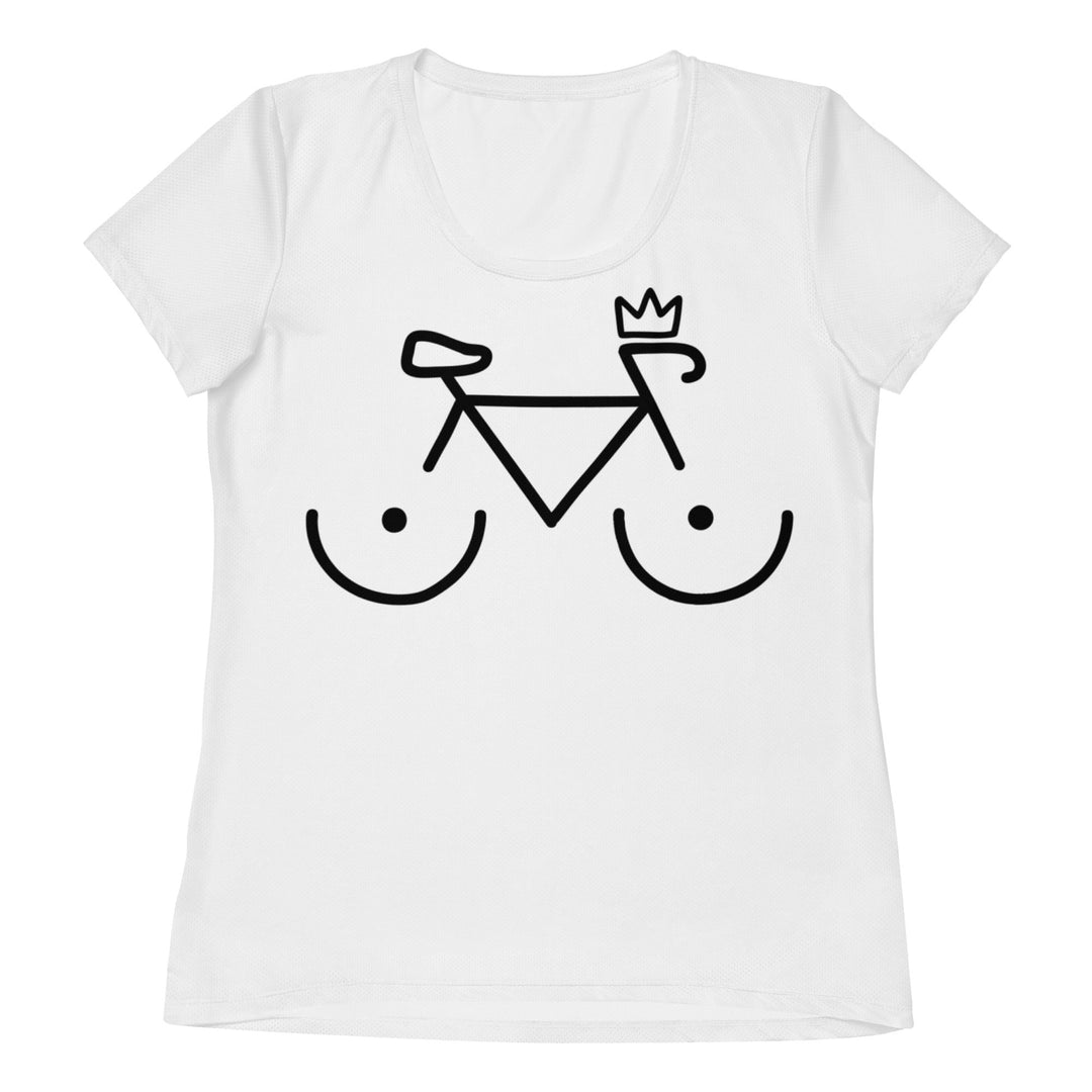 'Bike Rack' Women's Sports Tee - The Fun Shop by Tegan