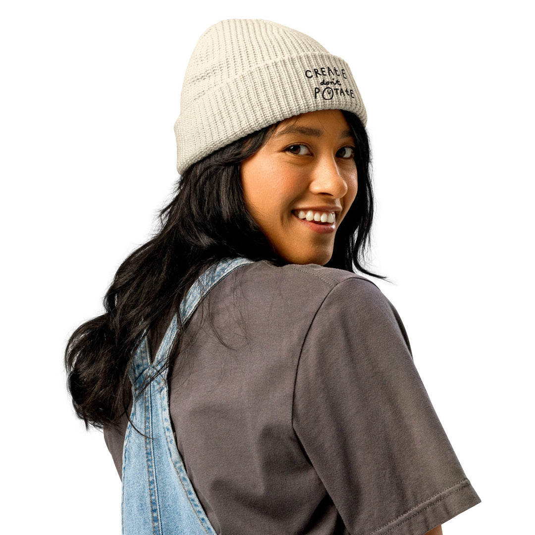 'Create Don't Potate' Fisherman beanie - The Fun Shop by Tegan