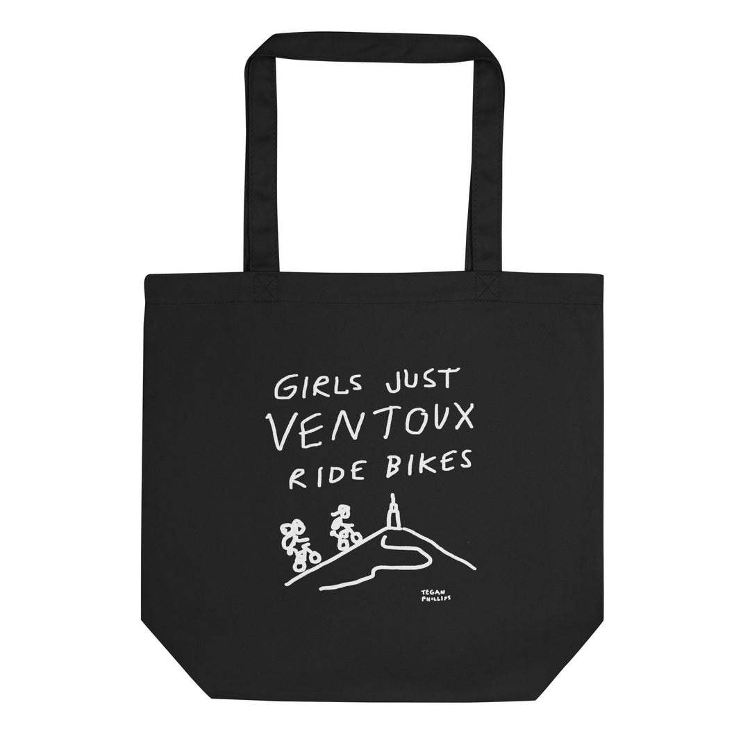 'Girls Just Ventoux Ride Bikes' Femmes Season Eco Tote Bag - The Fun Shop by Tegan