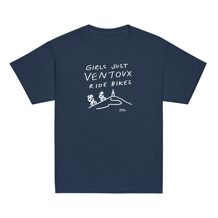 'Girls Just Ventoux Ride Bikes' Youth tee Femmes Season - The Fun Shop by Tegan