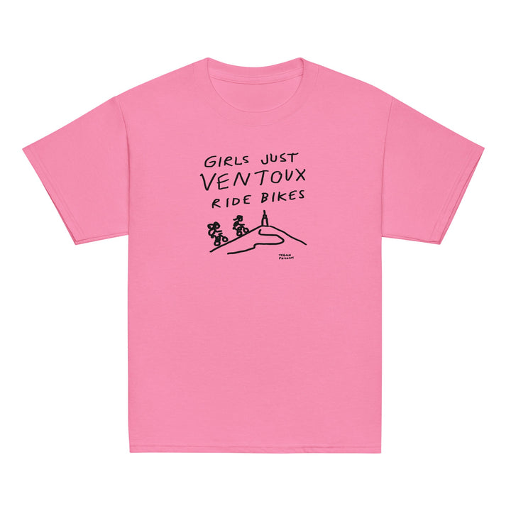 'Girls Just Ventoux Ride Bikes' Youth tee Femmes Season - The Fun Shop by Tegan