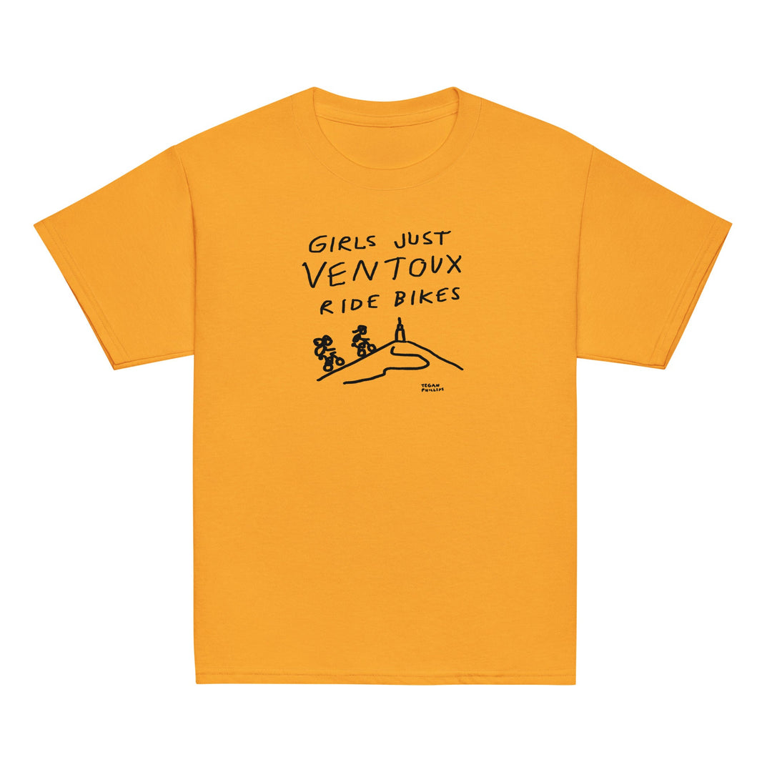 'Girls Just Ventoux Ride Bikes' Youth tee Femmes Season - The Fun Shop by Tegan