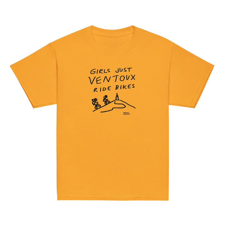 'Girls Just Ventoux Ride Bikes' Youth tee Femmes Season - The Fun Shop by Tegan