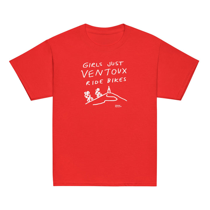 'Girls Just Ventoux Ride Bikes' Youth tee Femmes Season - The Fun Shop by Tegan
