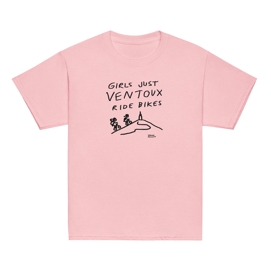 'Girls Just Ventoux Ride Bikes' Youth tee Femmes Season - The Fun Shop by Tegan