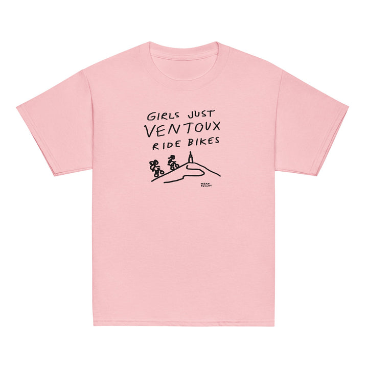 'Girls Just Ventoux Ride Bikes' Youth tee Femmes Season - The Fun Shop by Tegan