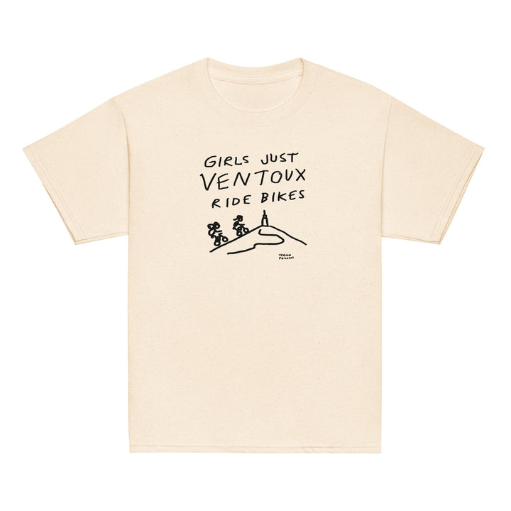 'Girls Just Ventoux Ride Bikes' Youth tee Femmes Season - The Fun Shop by Tegan