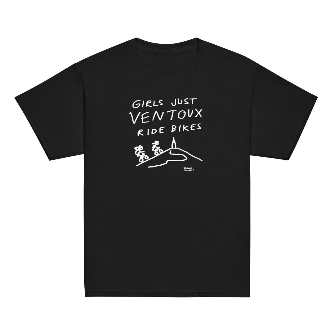 'Girls Just Ventoux Ride Bikes' Youth tee Femmes Season - The Fun Shop by Tegan