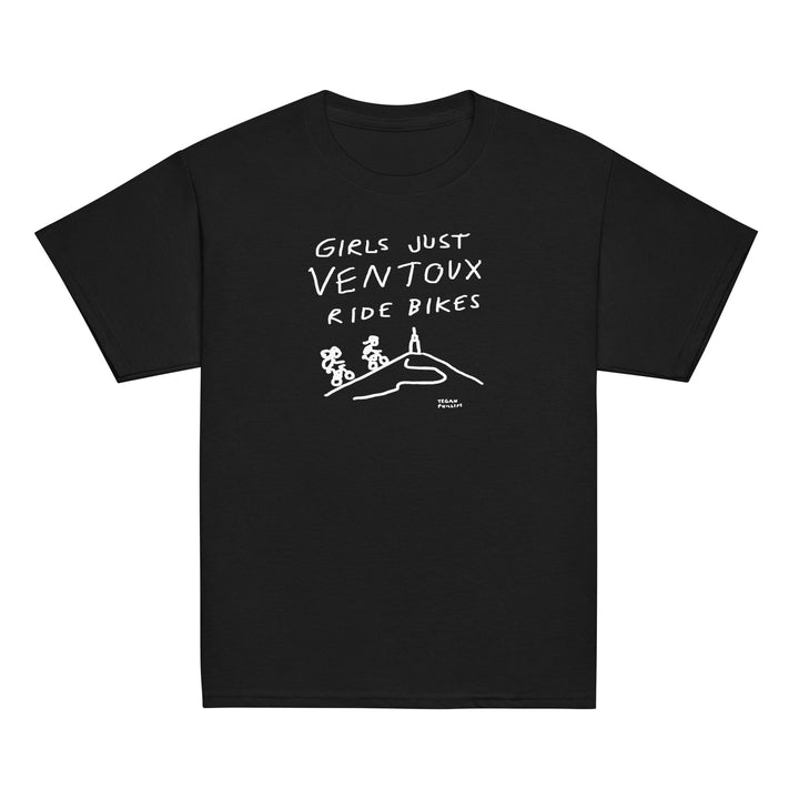 'Girls Just Ventoux Ride Bikes' Youth tee Femmes Season - The Fun Shop by Tegan