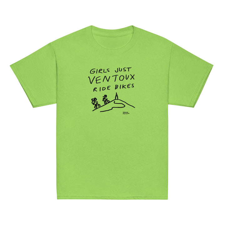 'Girls Just Ventoux Ride Bikes' Youth tee Femmes Season - The Fun Shop by Tegan