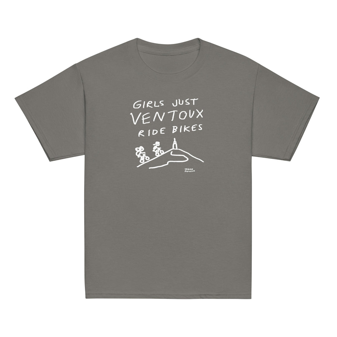 'Girls Just Ventoux Ride Bikes' Youth tee Femmes Season - The Fun Shop by Tegan