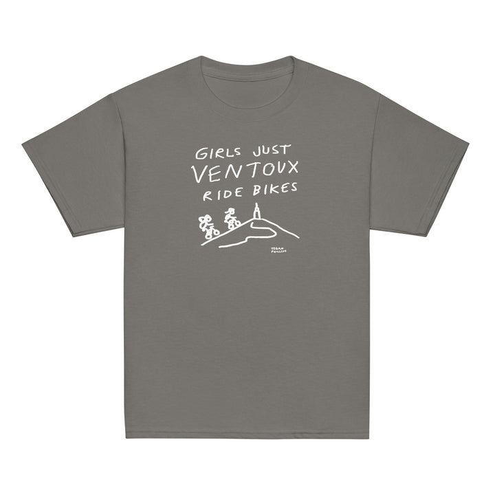 'Girls Just Ventoux Ride Bikes' Youth tee Femmes Season - The Fun Shop by Tegan
