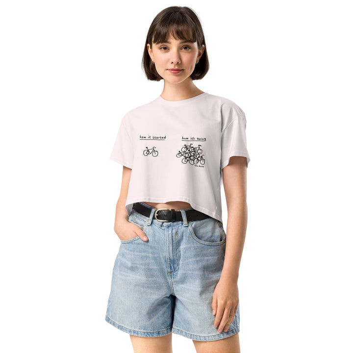 'How It started' Crop Tee - The Fun Shop by Tegan
