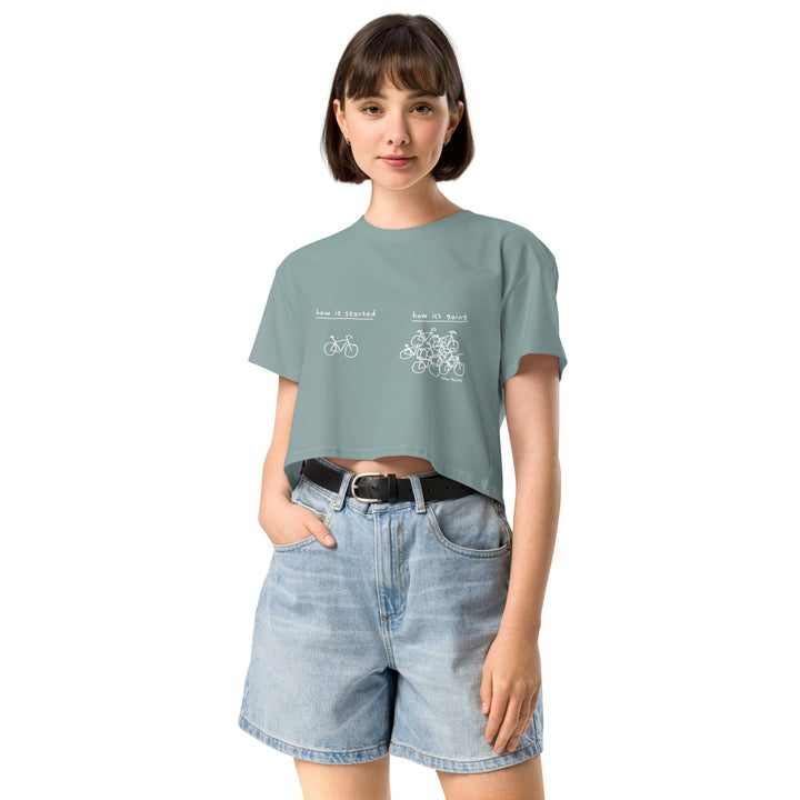 'How It started' Crop Tee - The Fun Shop by Tegan