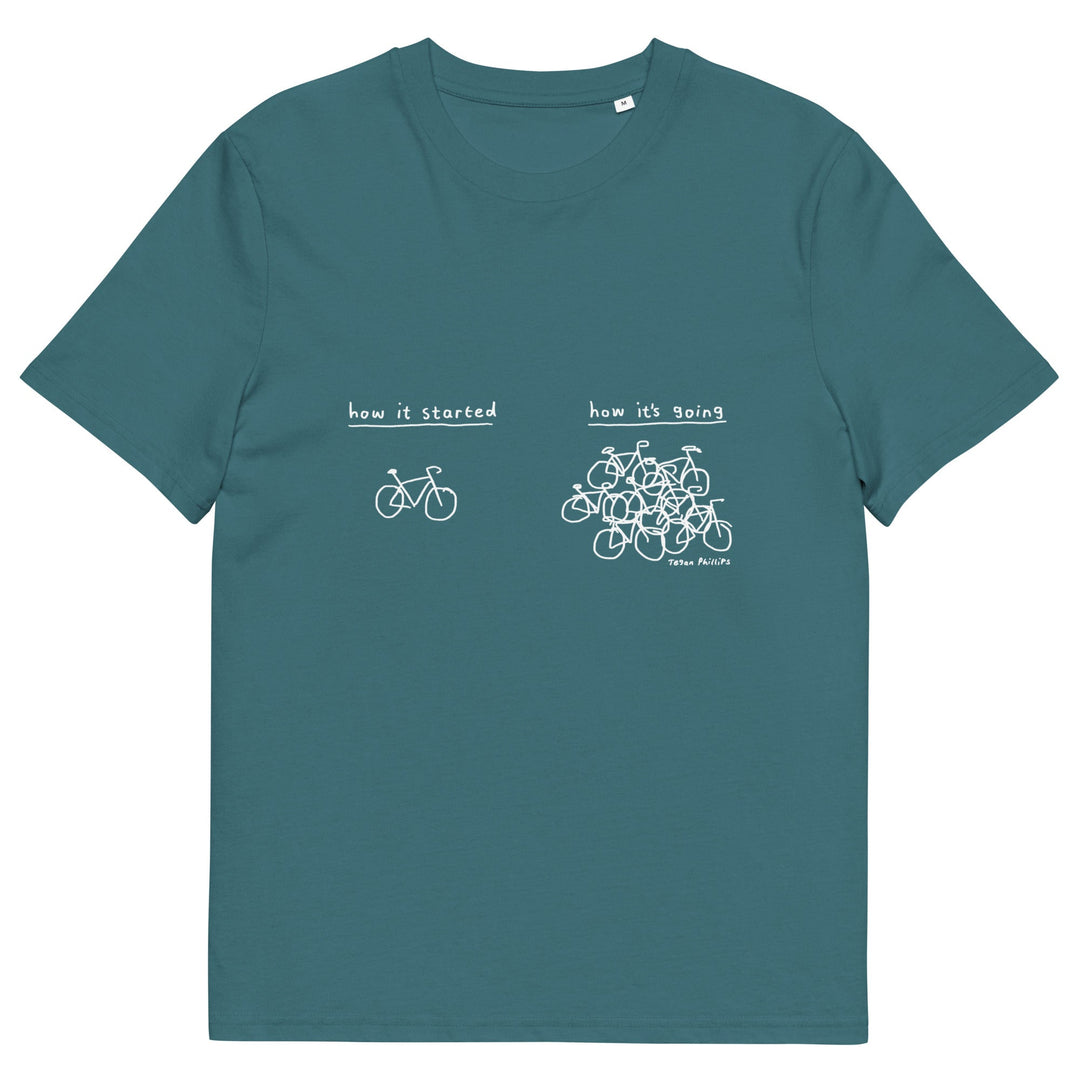 'How It Started' Unisex Organic Cotton Tee - The Fun Shop by Tegan
