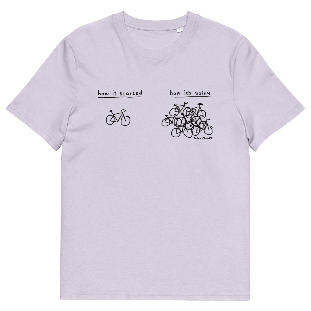'How It Started' Unisex Organic Cotton Tee - The Fun Shop by Tegan