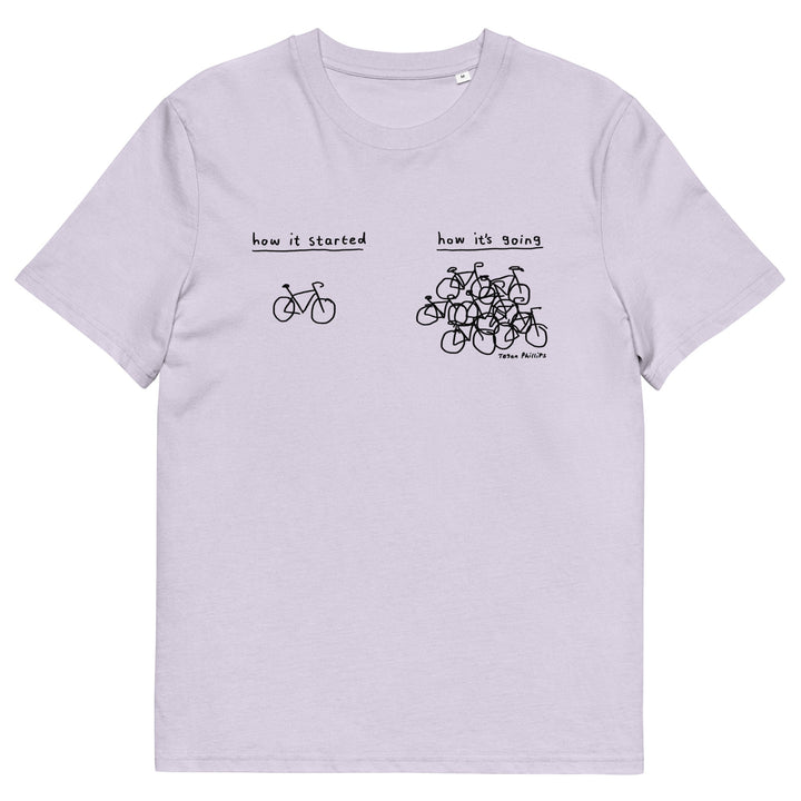 'How It Started' Unisex Organic Cotton Tee - The Fun Shop by Tegan