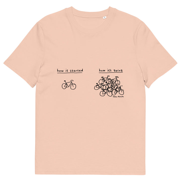 'How It Started' Unisex Organic Cotton Tee - The Fun Shop by Tegan
