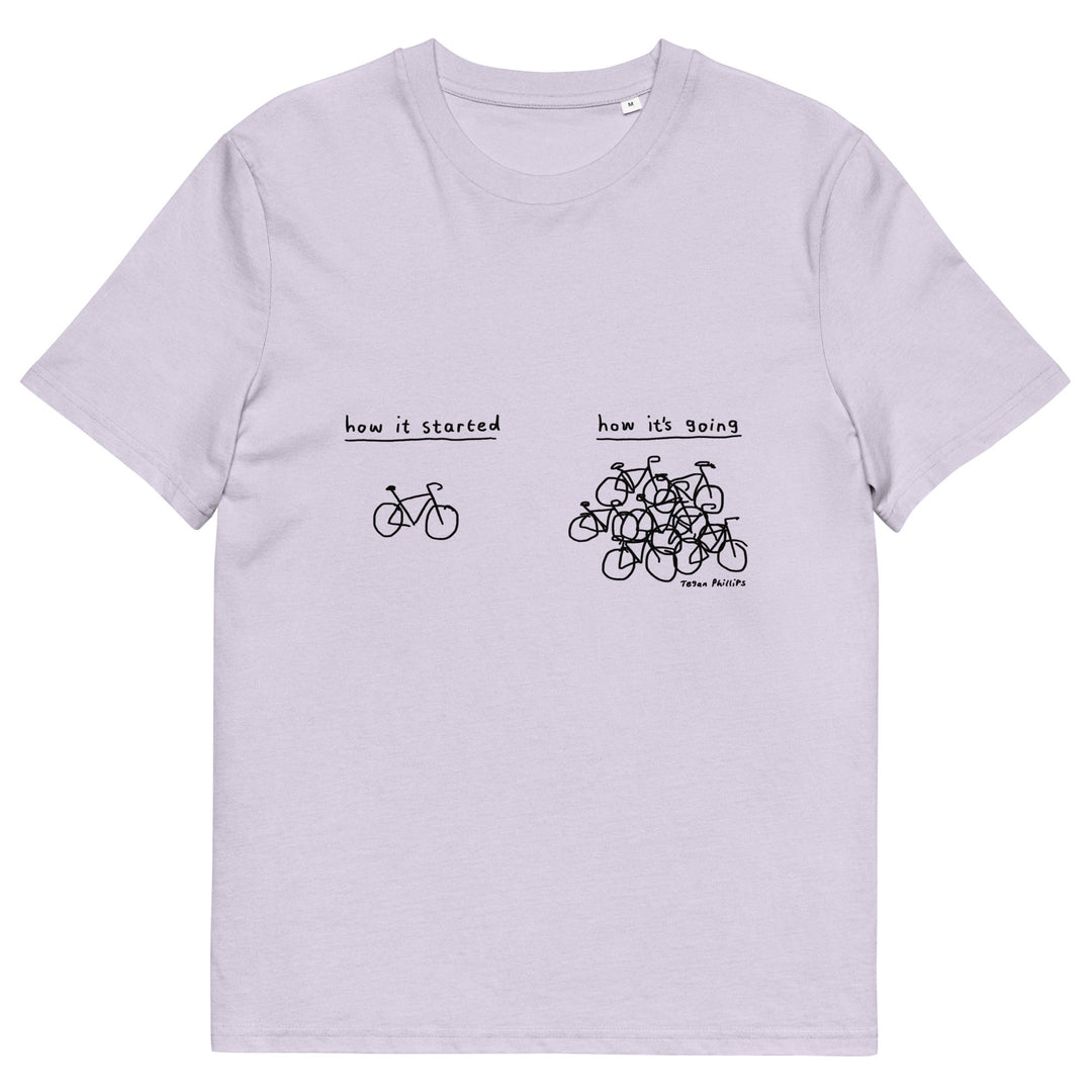 'How It Started' Unisex Organic Cotton Tee - The Fun Shop by Tegan