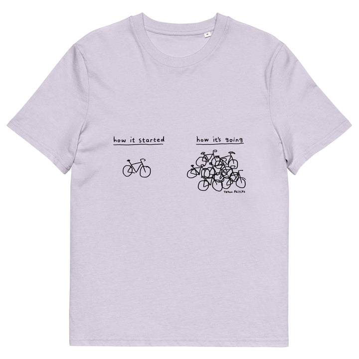 'How It Started' Unisex Organic Cotton Tee - The Fun Shop by Tegan