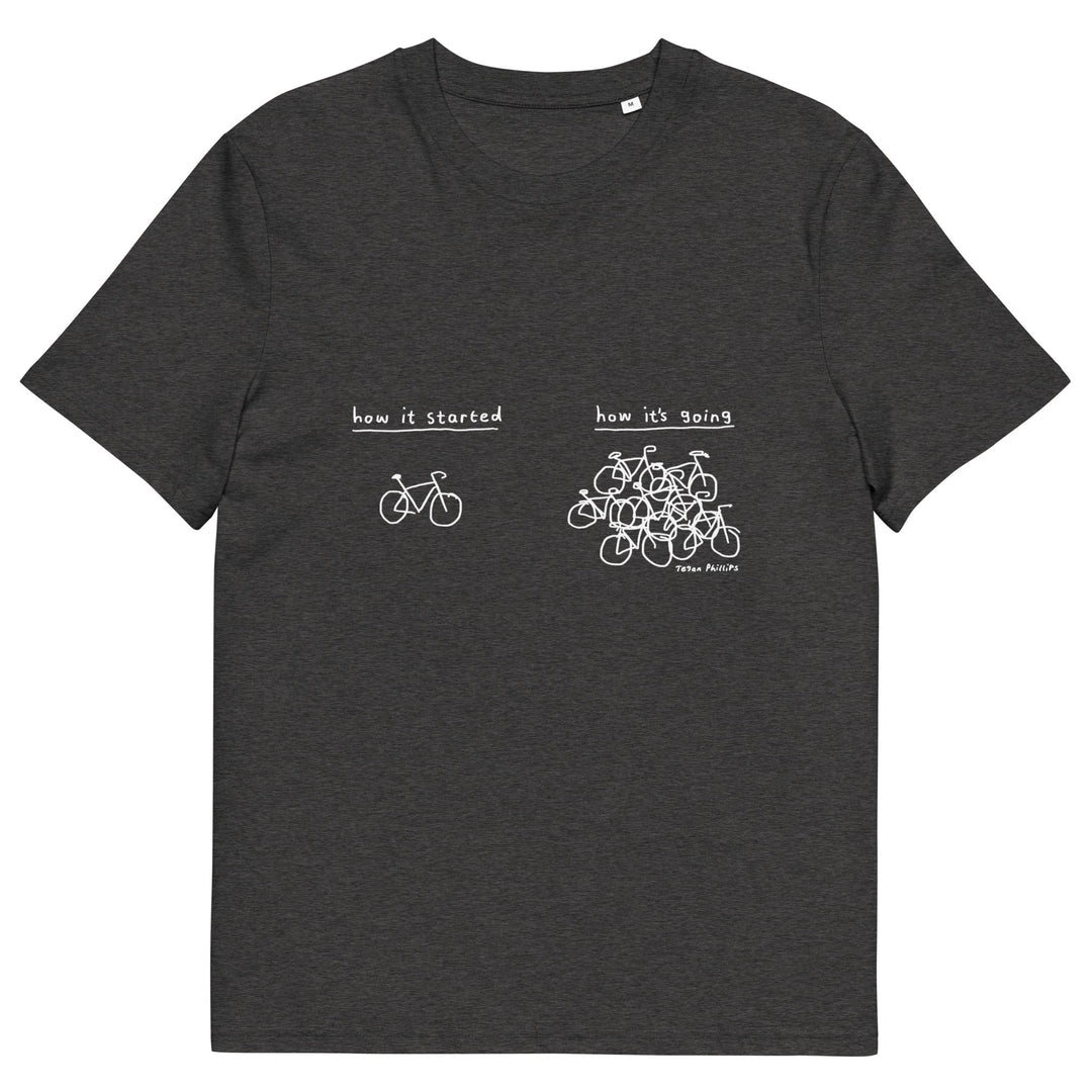 'How It Started' Unisex Organic Cotton Tee - The Fun Shop by Tegan