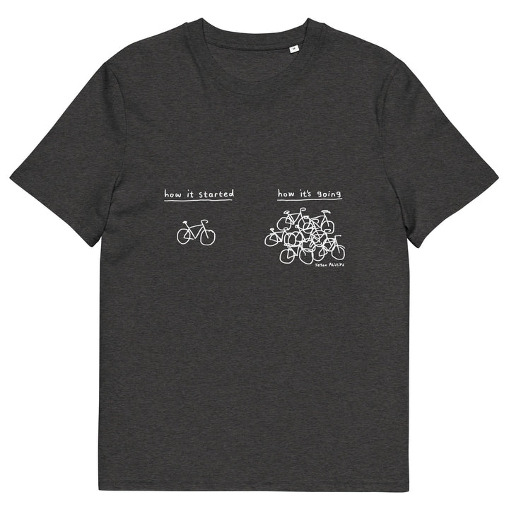 'How It Started' Unisex Organic Cotton Tee - The Fun Shop by Tegan