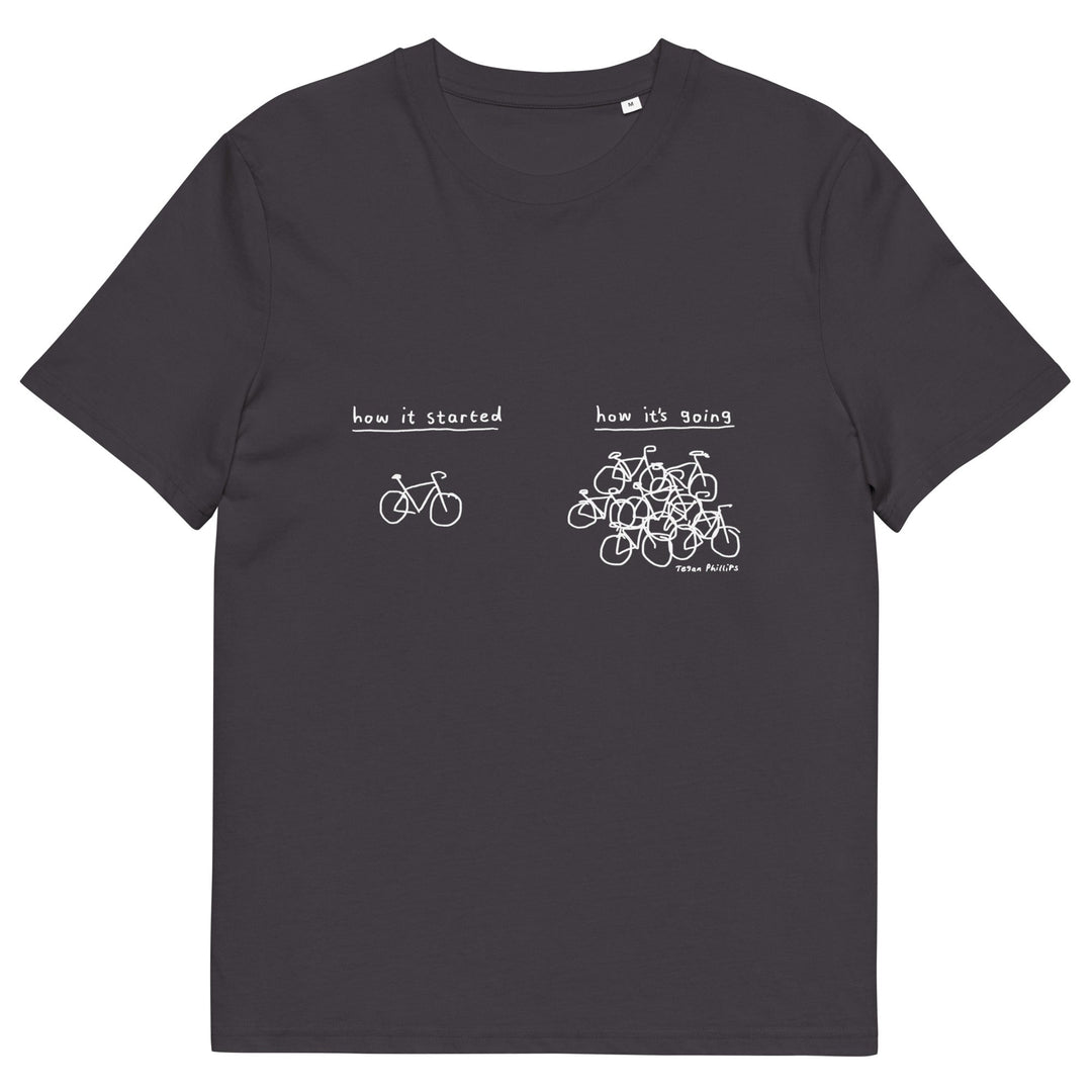 'How It Started' Unisex Organic Cotton Tee - The Fun Shop by Tegan