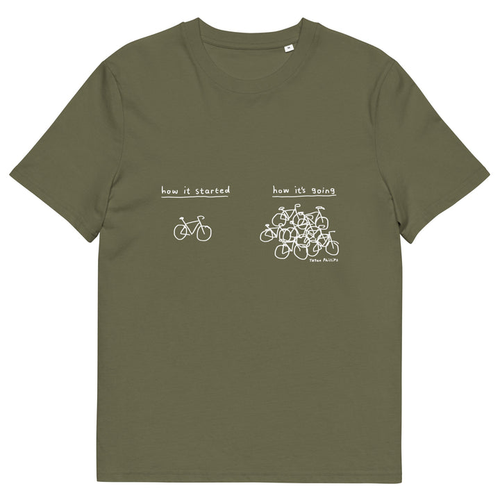 'How It Started' Unisex Organic Cotton Tee - The Fun Shop by Tegan