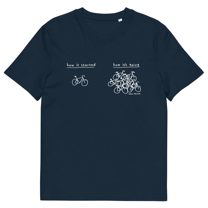 'How It Started' Unisex Organic Cotton Tee - The Fun Shop by Tegan