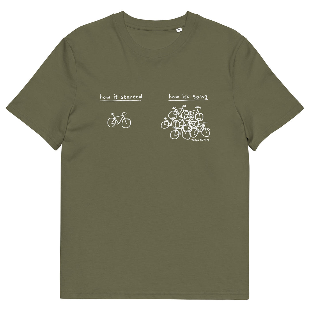 'How It Started' Unisex Organic Cotton Tee - The Fun Shop by Tegan
