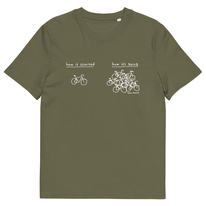 'How It Started' Unisex Organic Cotton Tee - The Fun Shop by Tegan