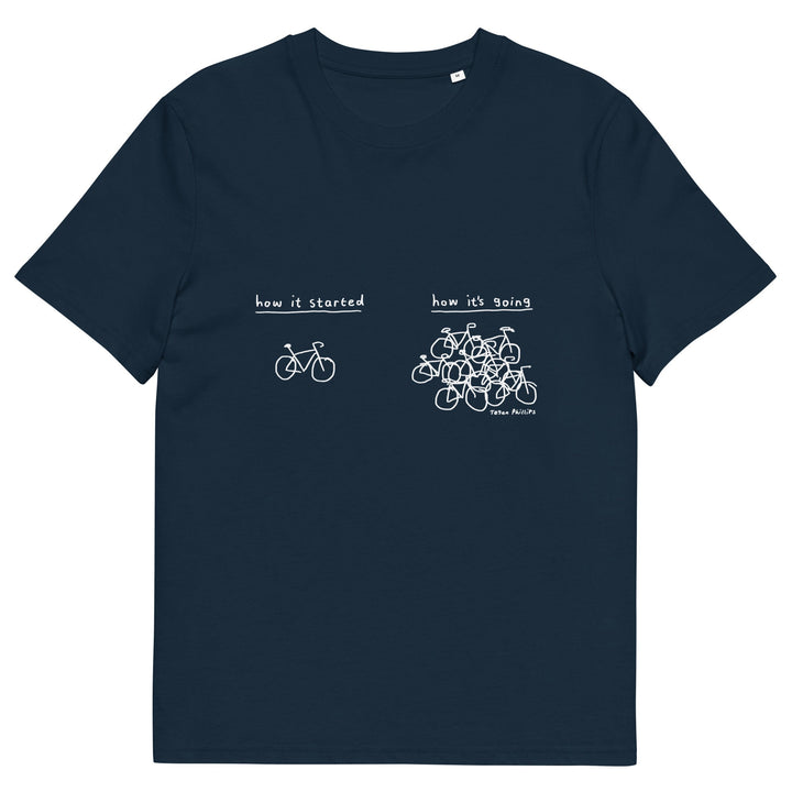 'How It Started' Unisex Organic Cotton Tee - The Fun Shop by Tegan