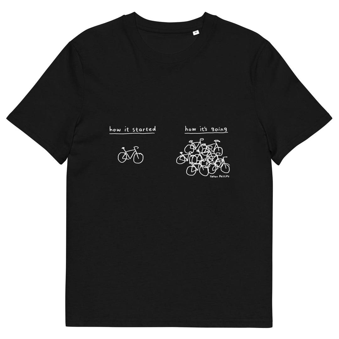 'How It Started' Unisex Organic Cotton Tee - The Fun Shop by Tegan