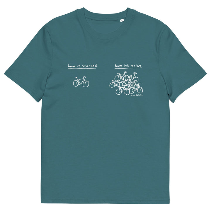 'How It Started' Unisex Organic Cotton Tee - The Fun Shop by Tegan