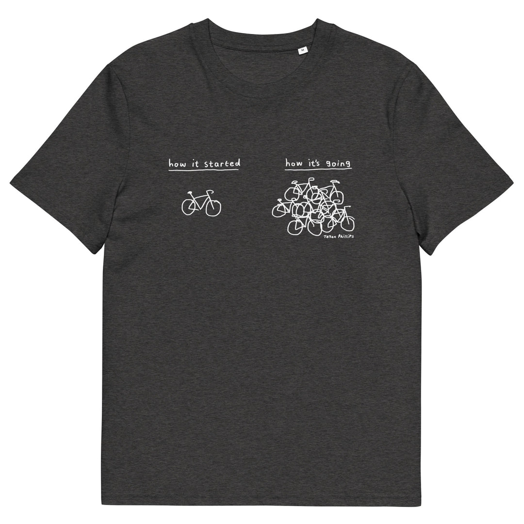 'How It Started' Unisex Organic Cotton Tee - The Fun Shop by Tegan