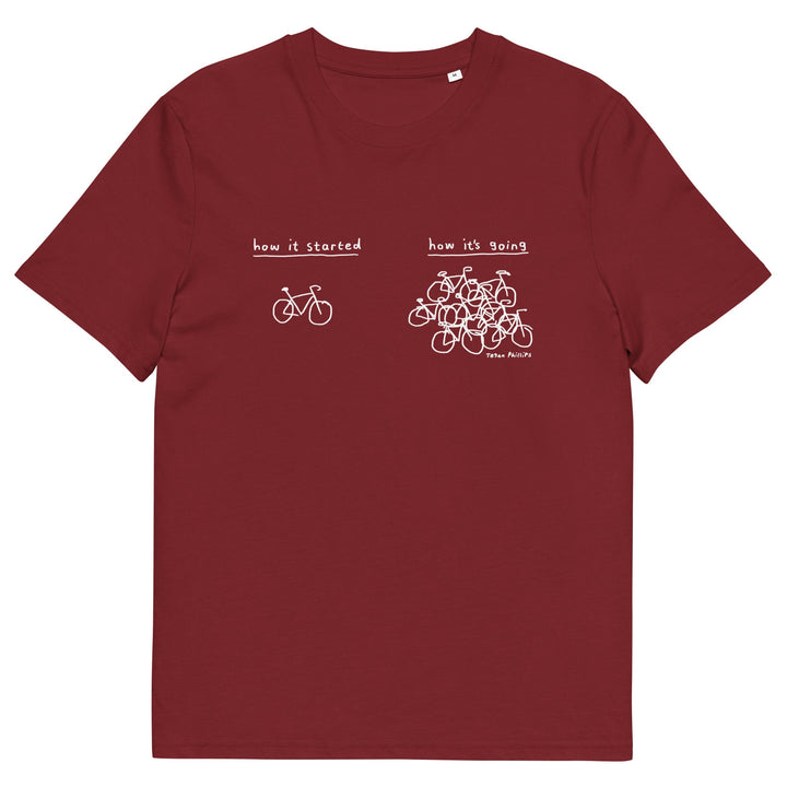 'How It Started' Unisex Organic Cotton Tee - The Fun Shop by Tegan