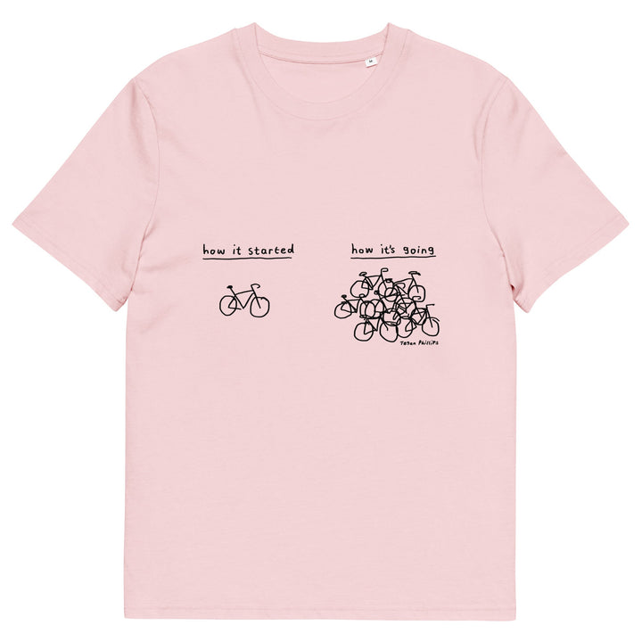 'How It Started' Unisex Organic Cotton Tee - The Fun Shop by Tegan