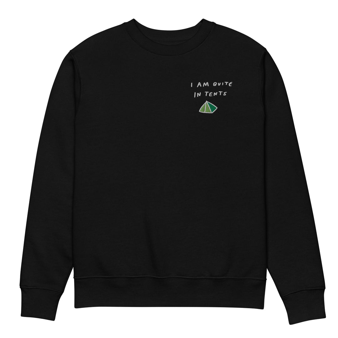 'I Am Quite In Tents' Organic Cotton Tee - The Fun Shop by Tegan