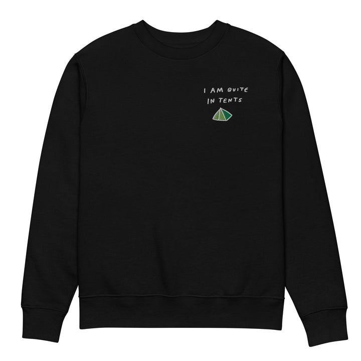 'I Am Quite In Tents' Organic Cotton Tee - The Fun Shop by Tegan