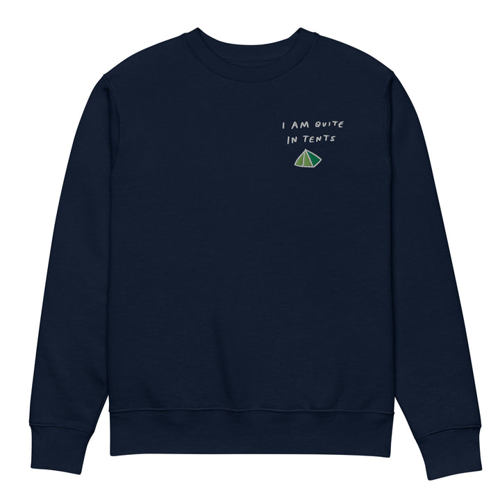 'I Am Quite In Tents' Organic Cotton Tee - The Fun Shop by Tegan