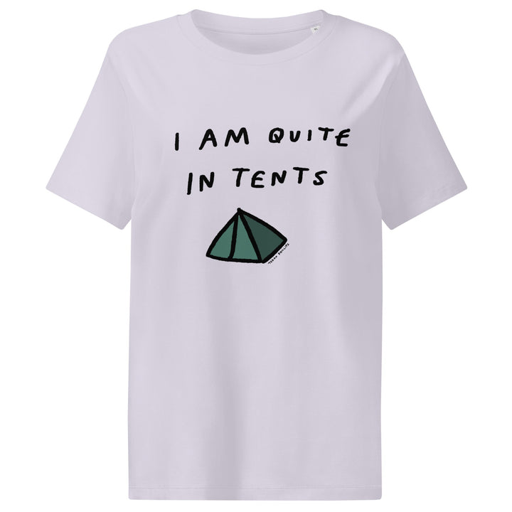 'I Am Quite In Tents' Women’s Fitted Tee - The Fun Shop by Tegan
