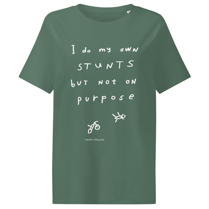 'I Do My Own Stunts But Not On Purpose' Women's Fitted Tee - The Fun Shop by Tegan