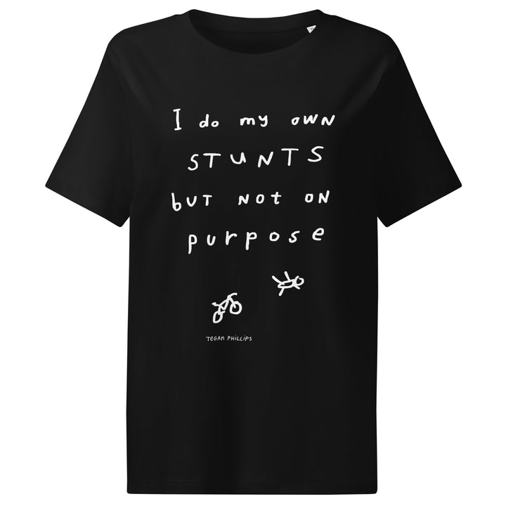 'I Do My Own Stunts But Not On Purpose' Women's Fitted Tee - The Fun Shop by Tegan